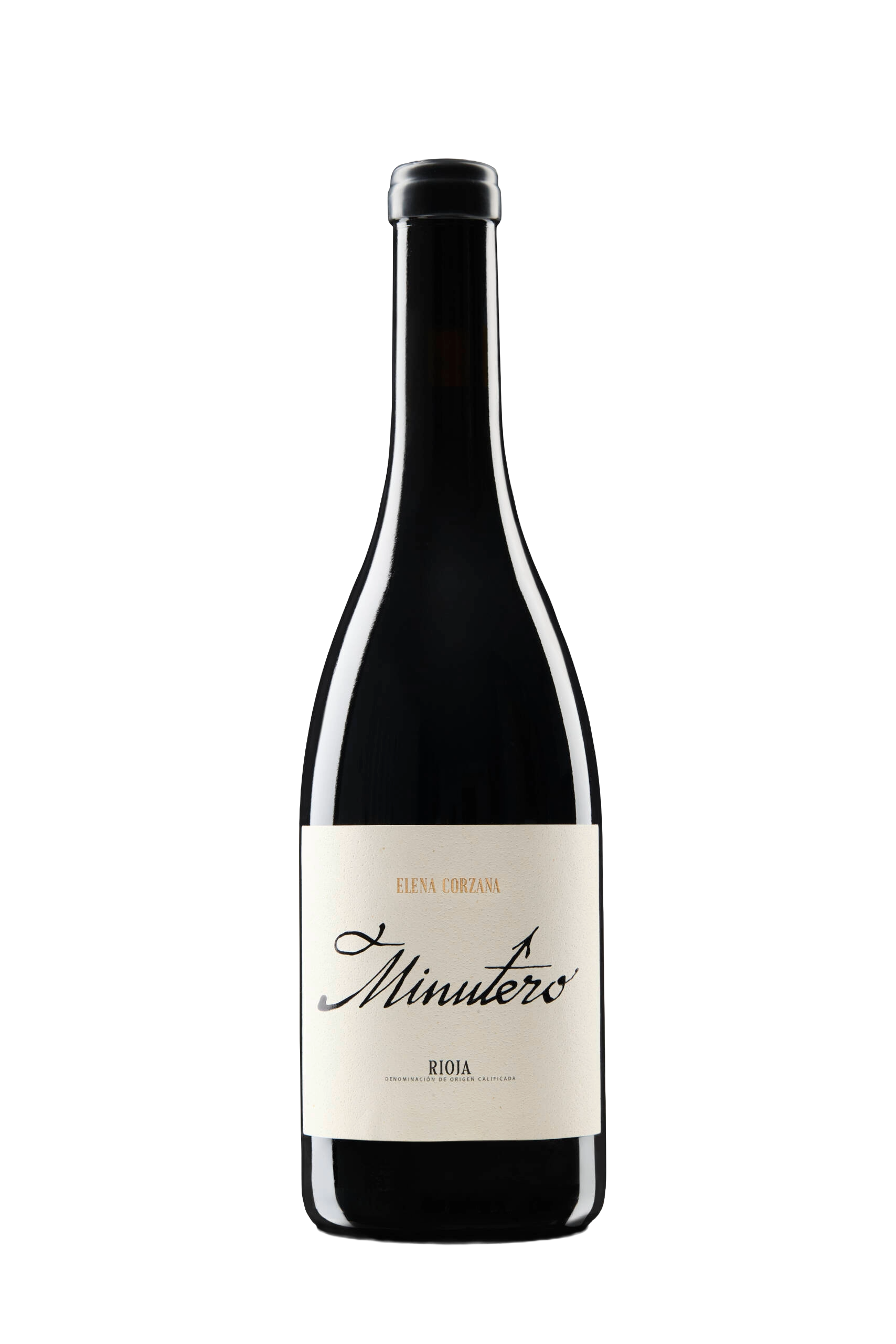 Bottle of Elena Corzana Minutero red wine