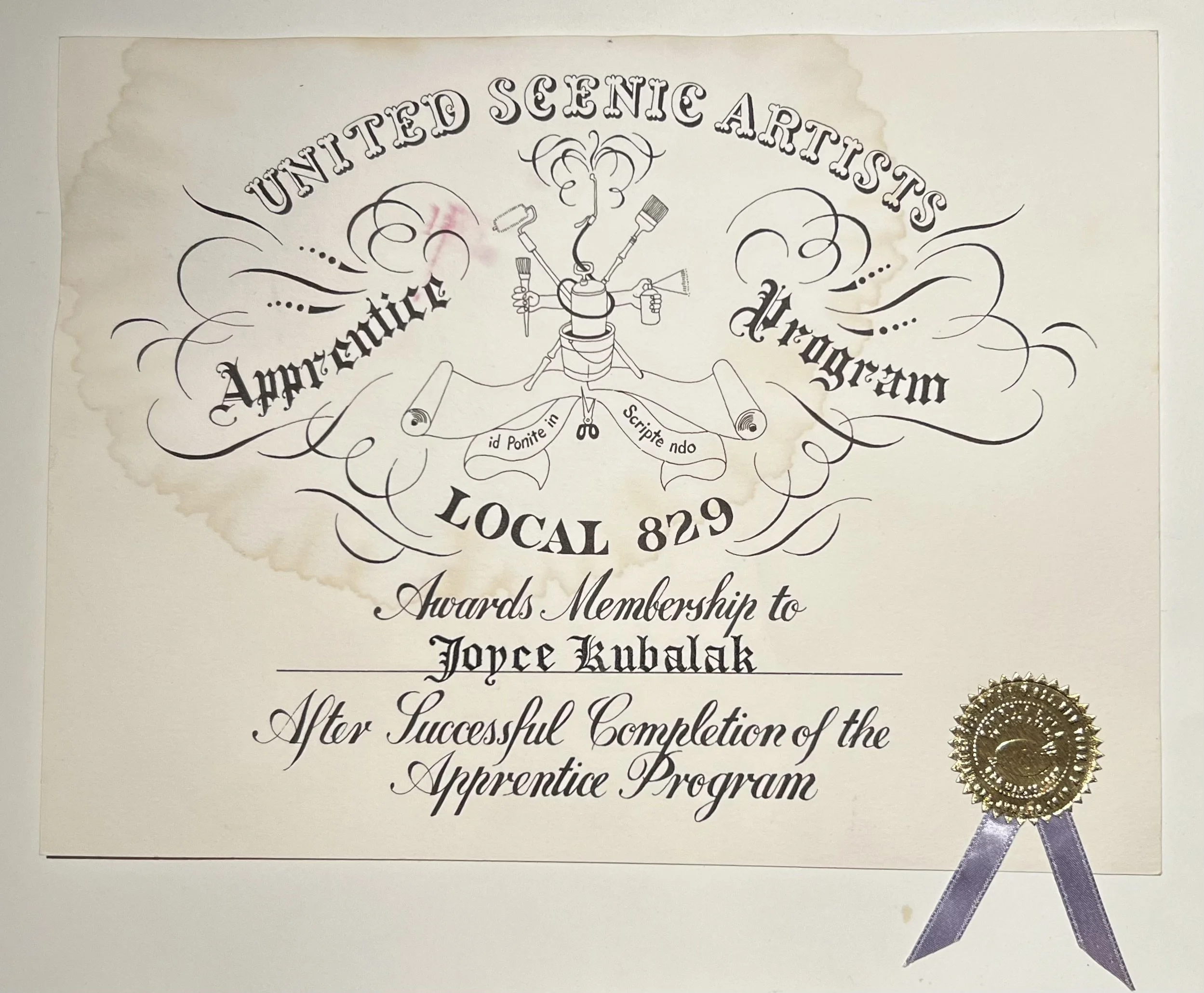 United Scenic Artist, Local 829