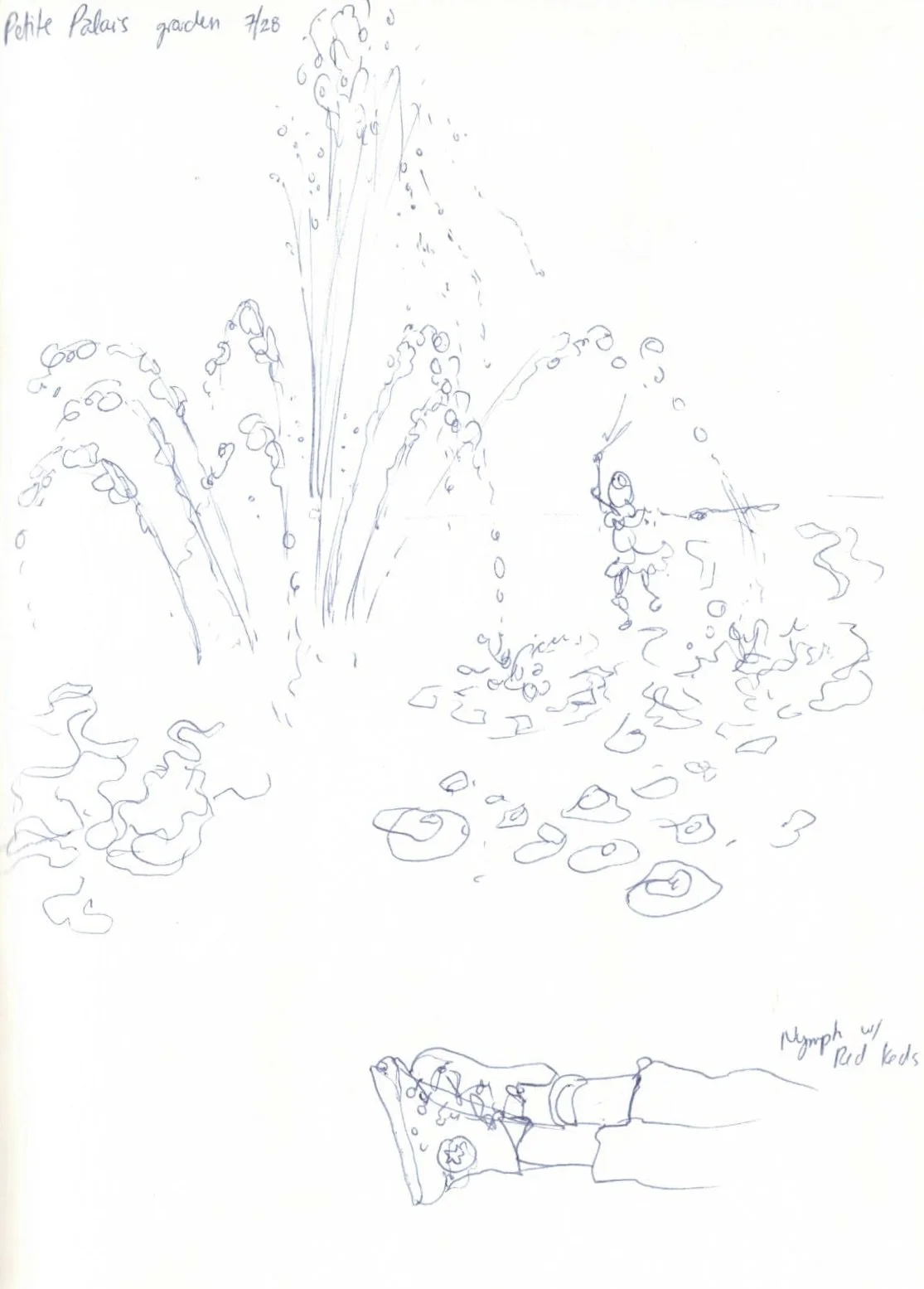 ball point sketchbook ©1986