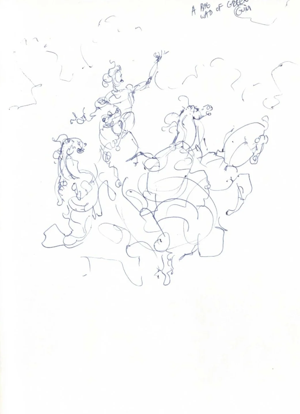 ballpoint sketchbook ©1986