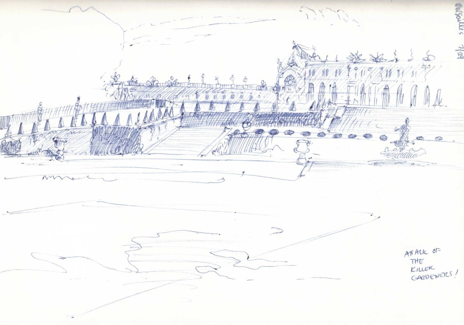 ballpoint sketchbook ©1986