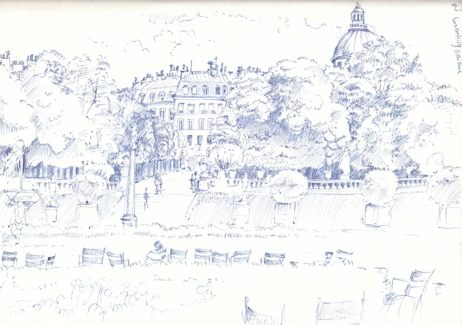 ballpoint sketchbook ©1986