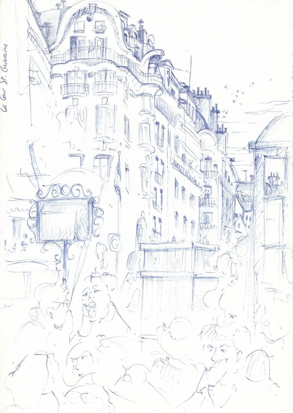 ballpoint sketchbook ©1986