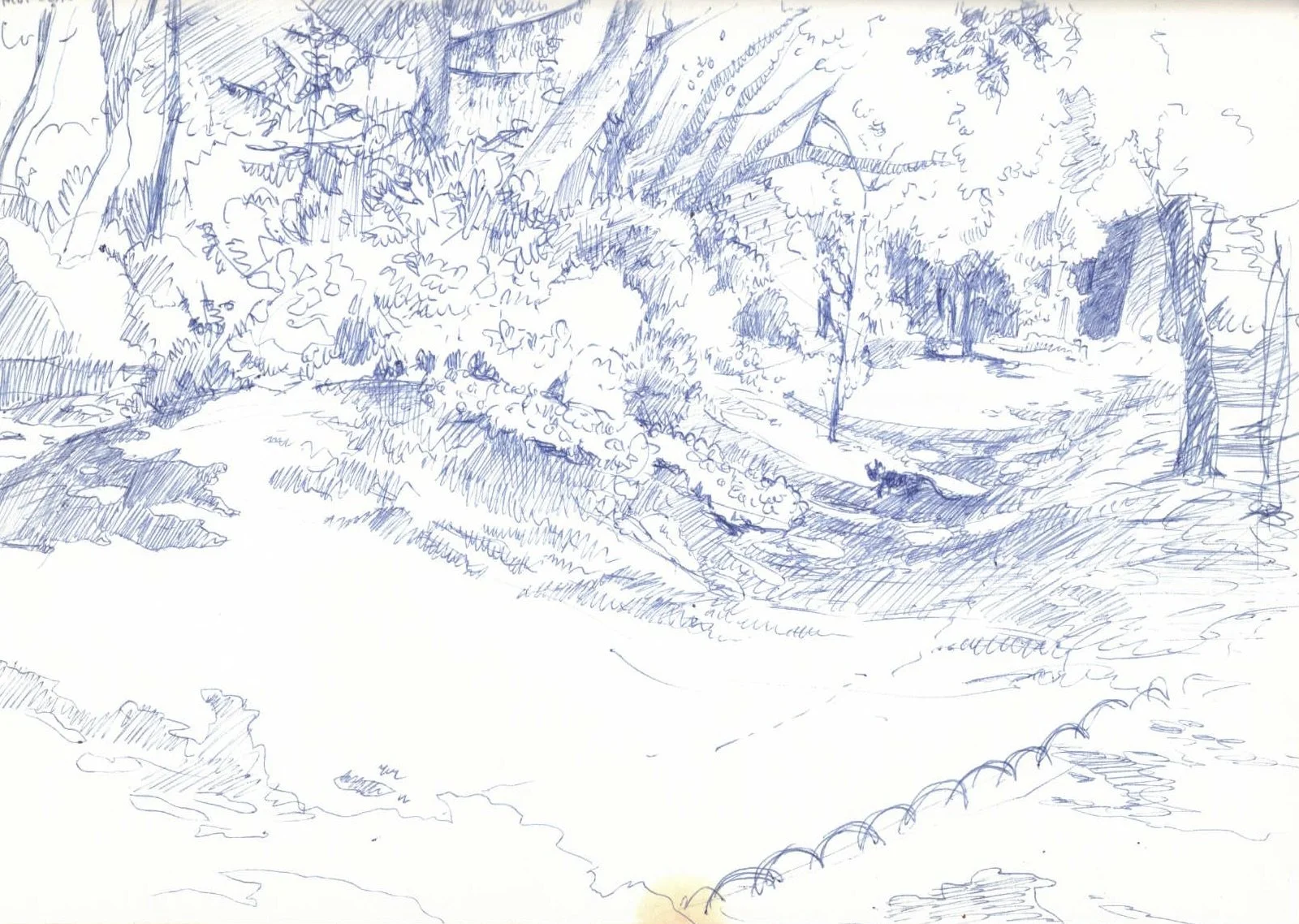 ballpoint sketchbook ©1986