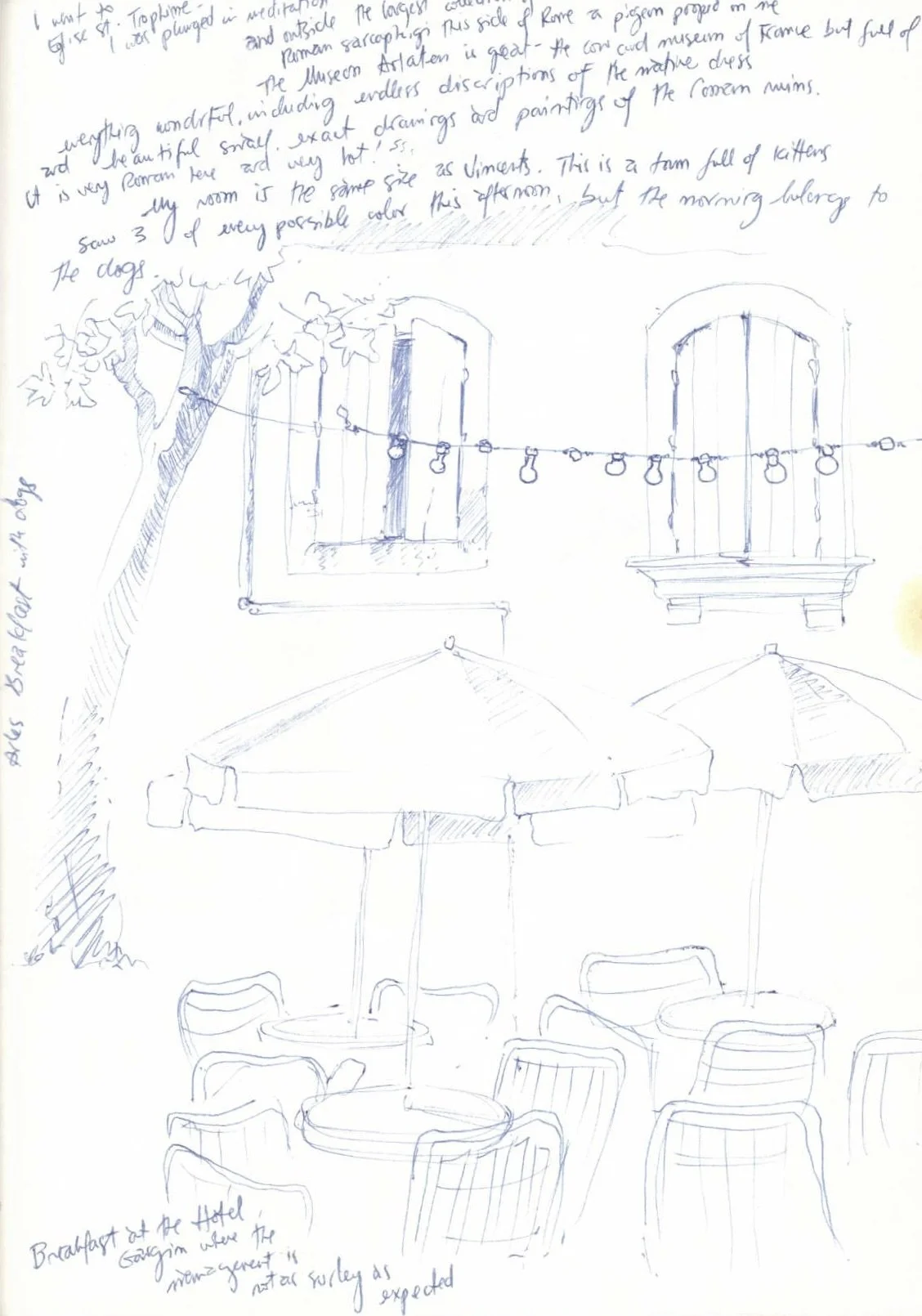 ballpoint sketchbook ©1986