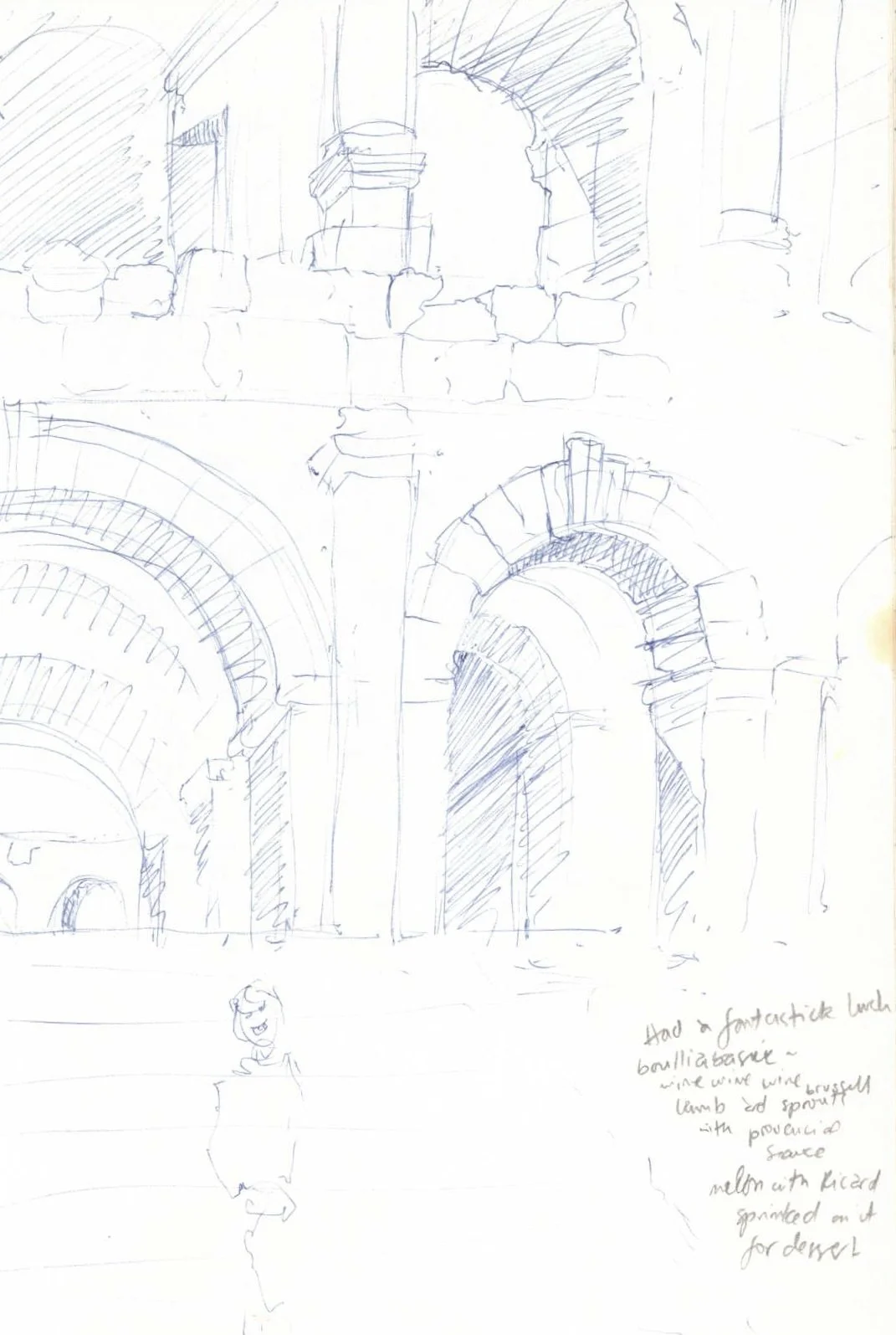 ballpoint sketchbook ©1986