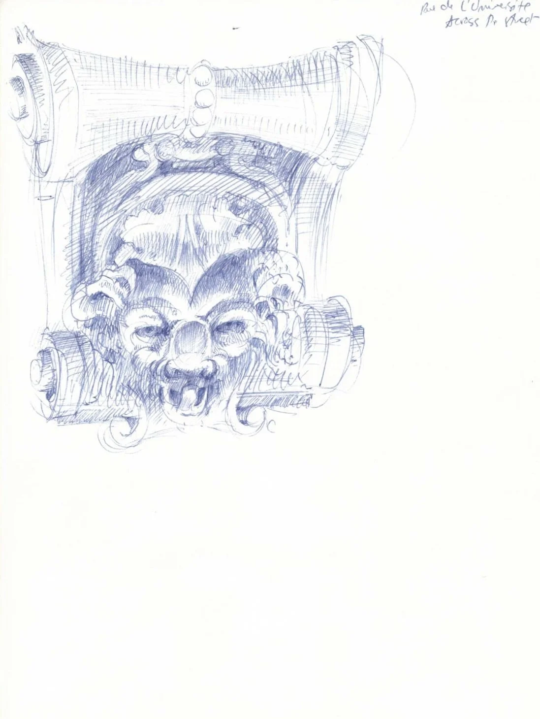 ballpoint sketchbook ©1986