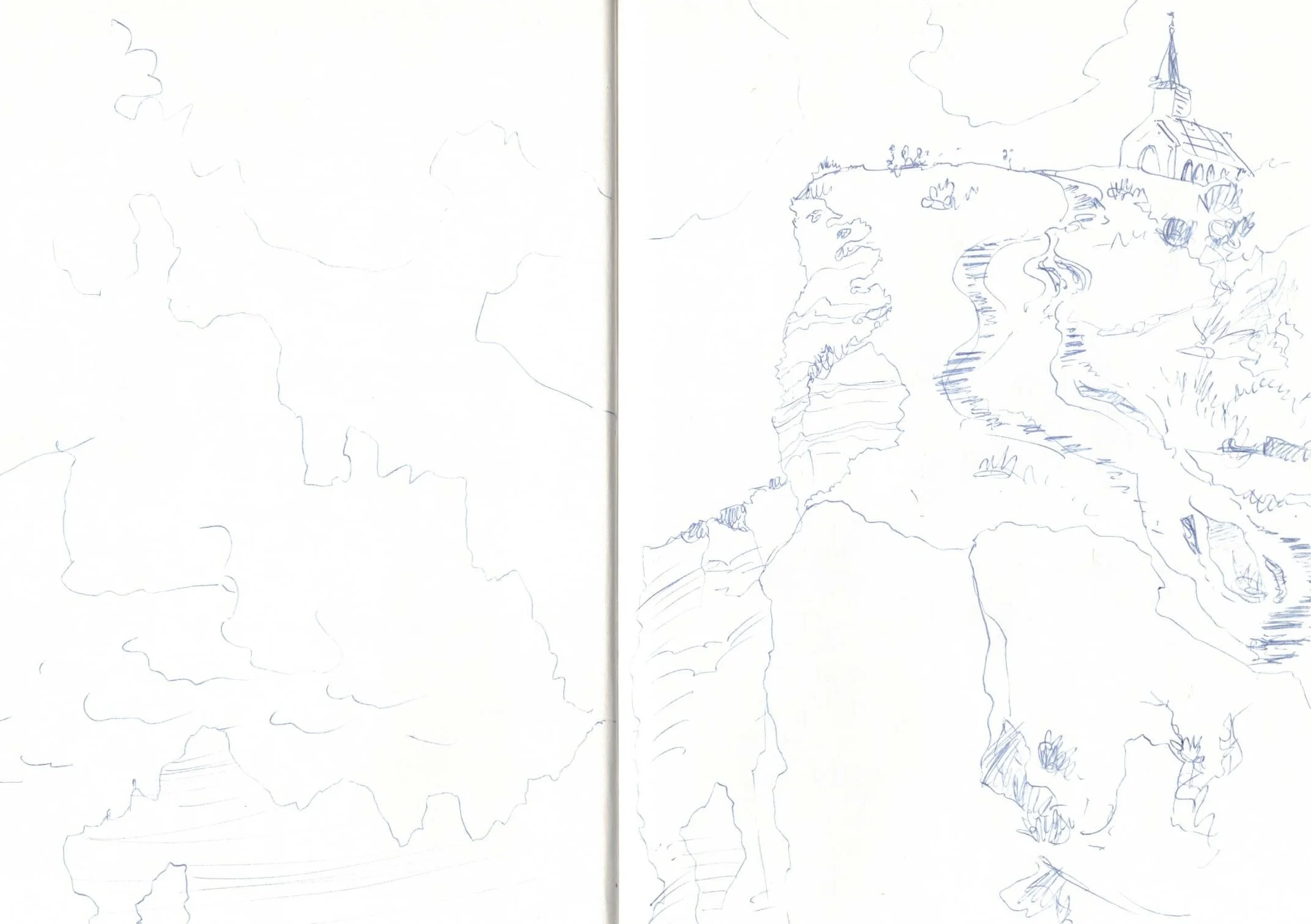 ballpoint sketchbook ©1986