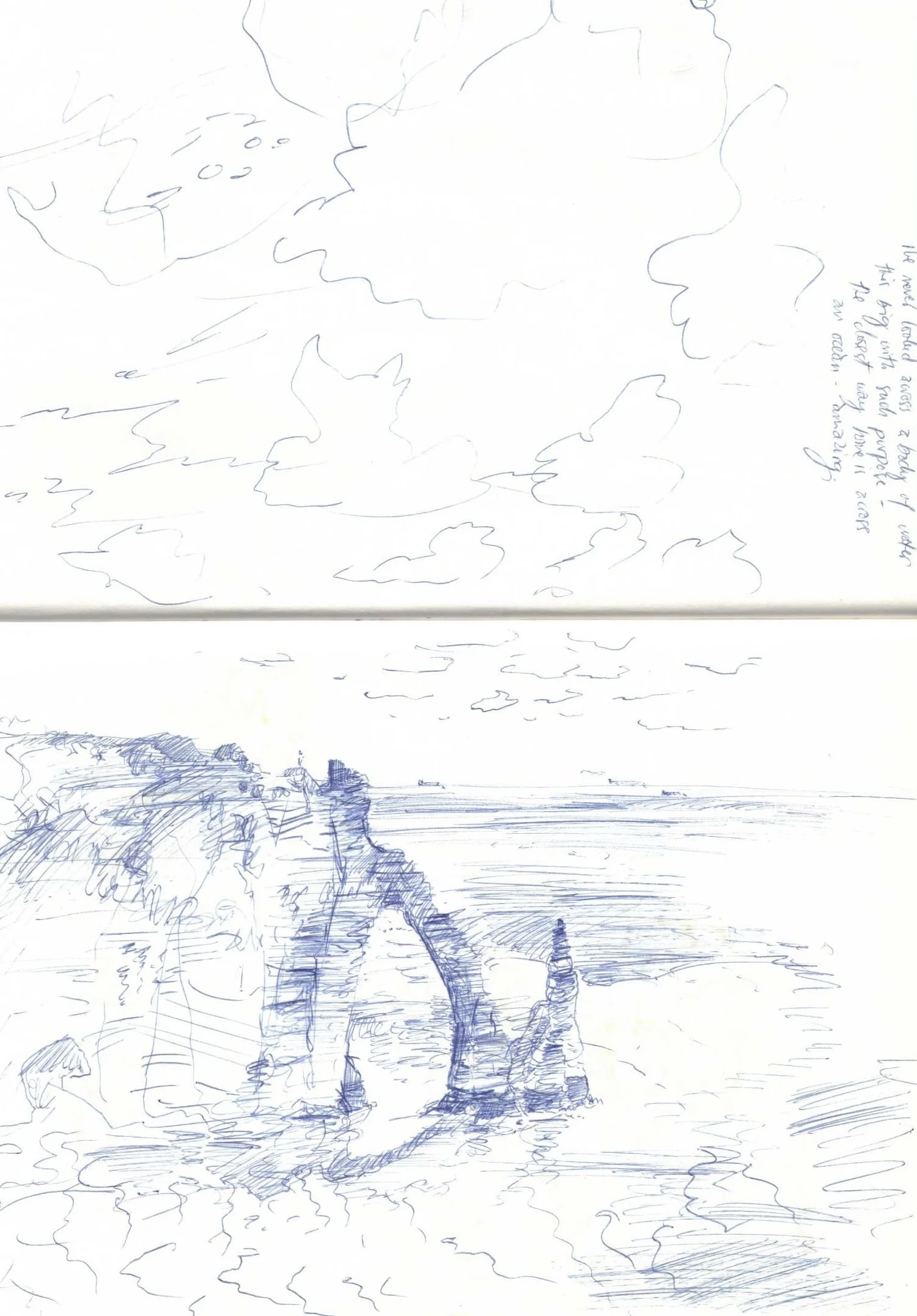 ballpoint sketchbook ©1986