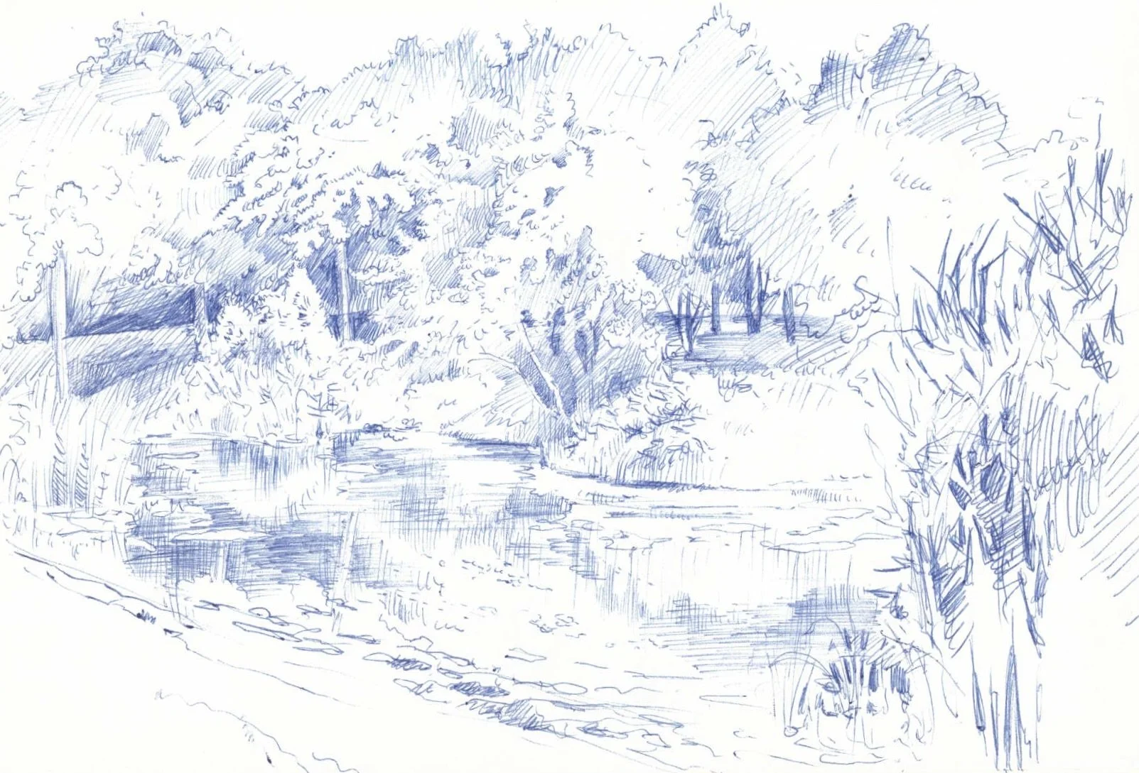 ballpoint sketchbook ©1987