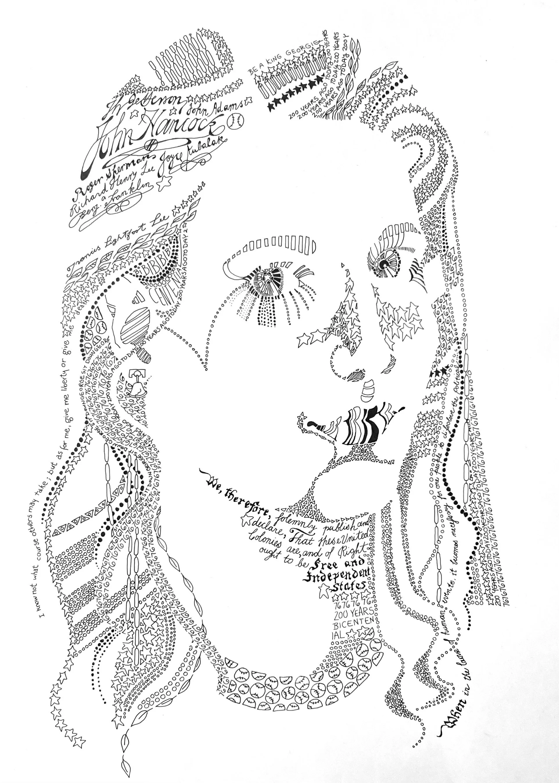 bicentennial portrait ©1976