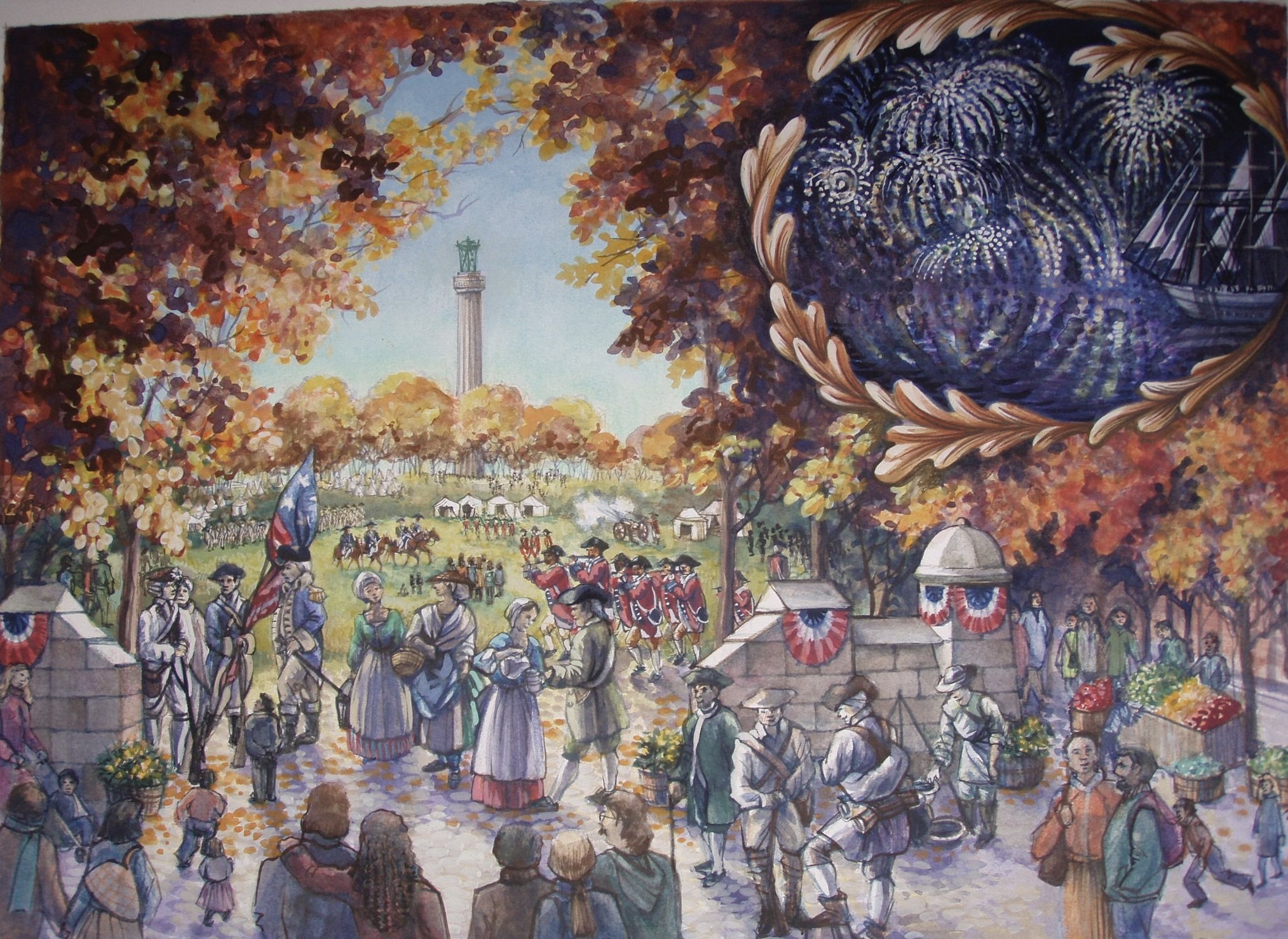 Illustration for Ft Greene Park 2010