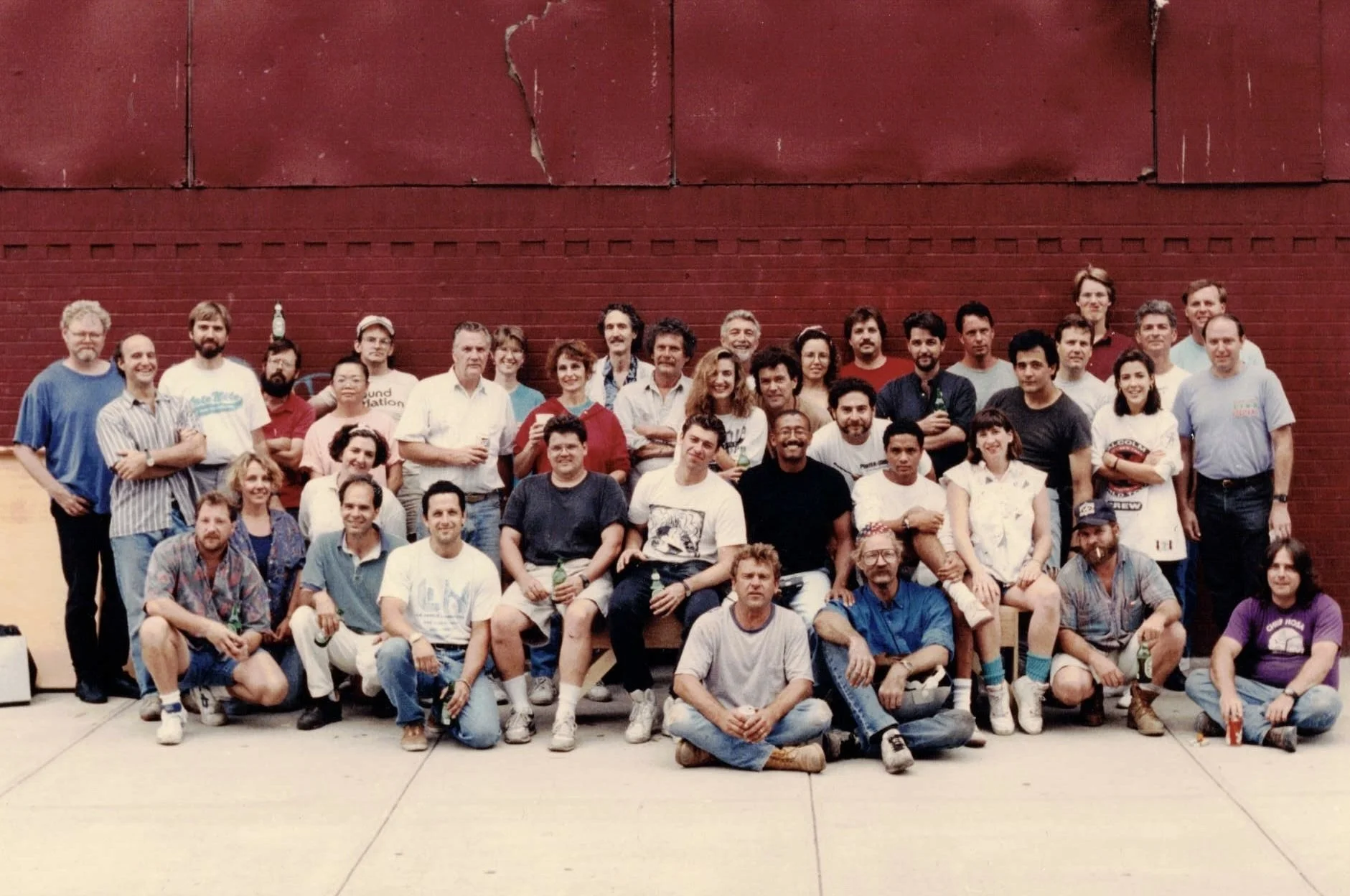 Malcolm X crew with Wynn Thomas