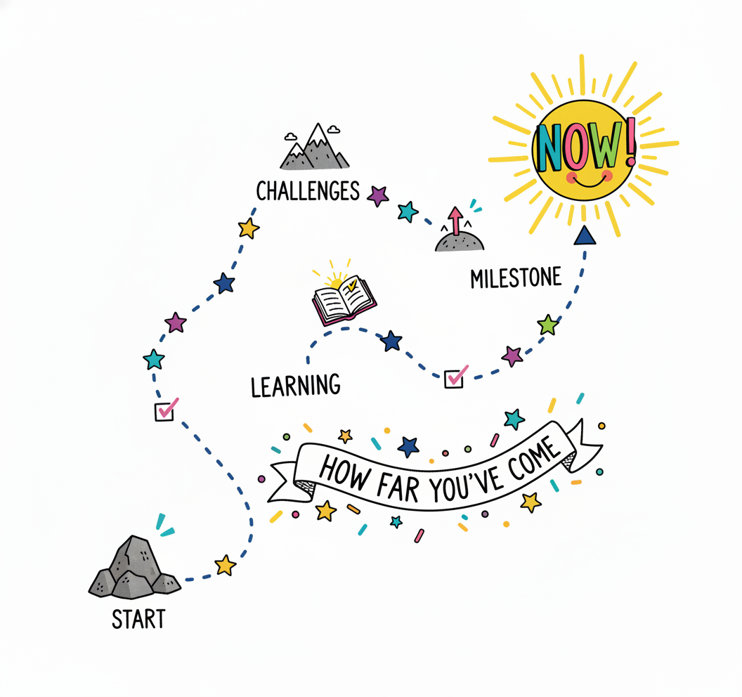 Celebrate Progress to keep momentum going. Learn the skills to help others change. Framework for Growth and Building the Skills you need - Leadership - Science Backed Tools at Coulda Woulda for leaders, parents and humans.