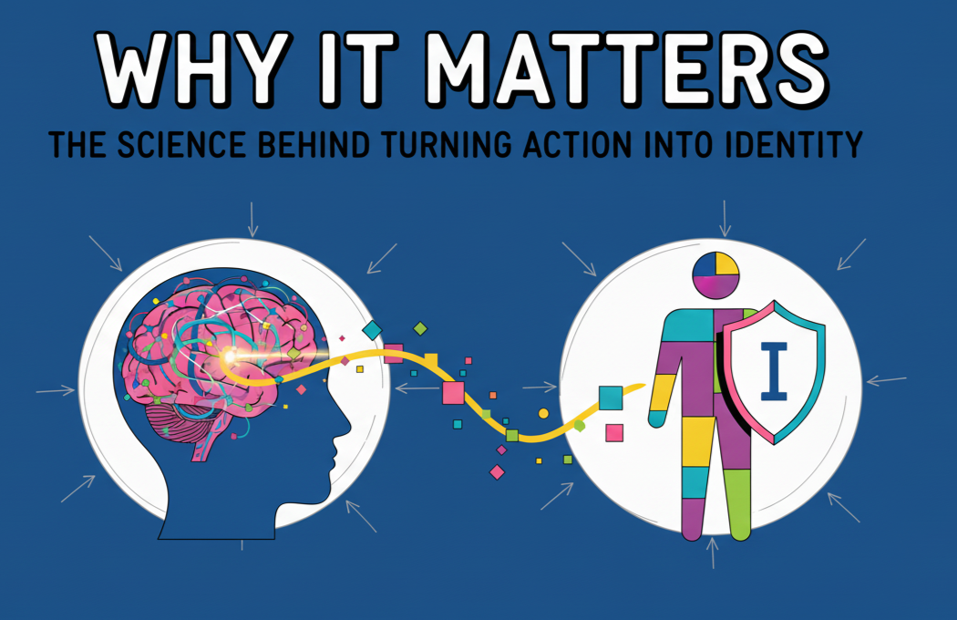 Turn Action into Identity. Root Change. Learn the skills to help others change. Framework for Growth and Building the Skills you need - Leadership - Science Backed Tools at Coulda Woulda for leaders, parents and humans.