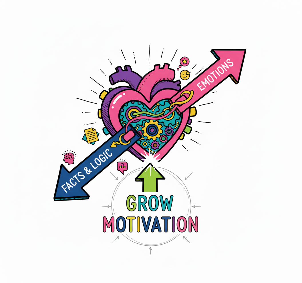 Grow Motivation. Learn the skills to help others change. Framework for Growth and Building the Skills you need - Leadership - Science Backed Tools at Coulda Woulda for leaders, parents and humans.