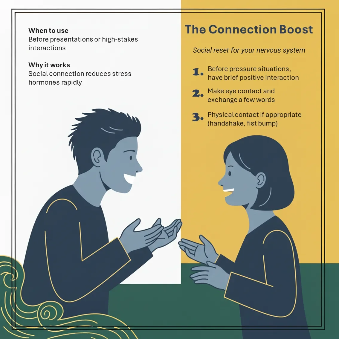 reset technique for calming anxiety. Toolbox. Tools. Learn. Framework for Growth and Building the Skills you need - Leadership - Science Backed Tools at Coulda Woulda for leaders, parents and humans.Nervous system.
