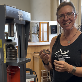 Fun with 3" deep draw and hydraulic press