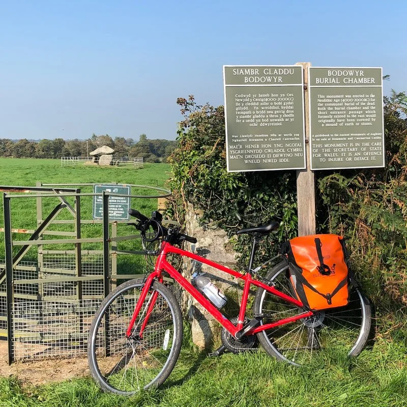 The isle of Anglesey, near the end of my journey, is full of Neolithic and Bronze Age structures.