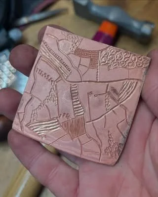 New mokume patterns based on Farnham’s local landscape