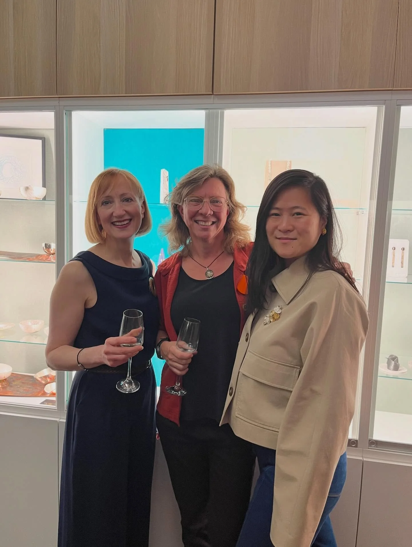 In London for a visit to Cooksongold and a private viewing of “the golem and the Ginni”