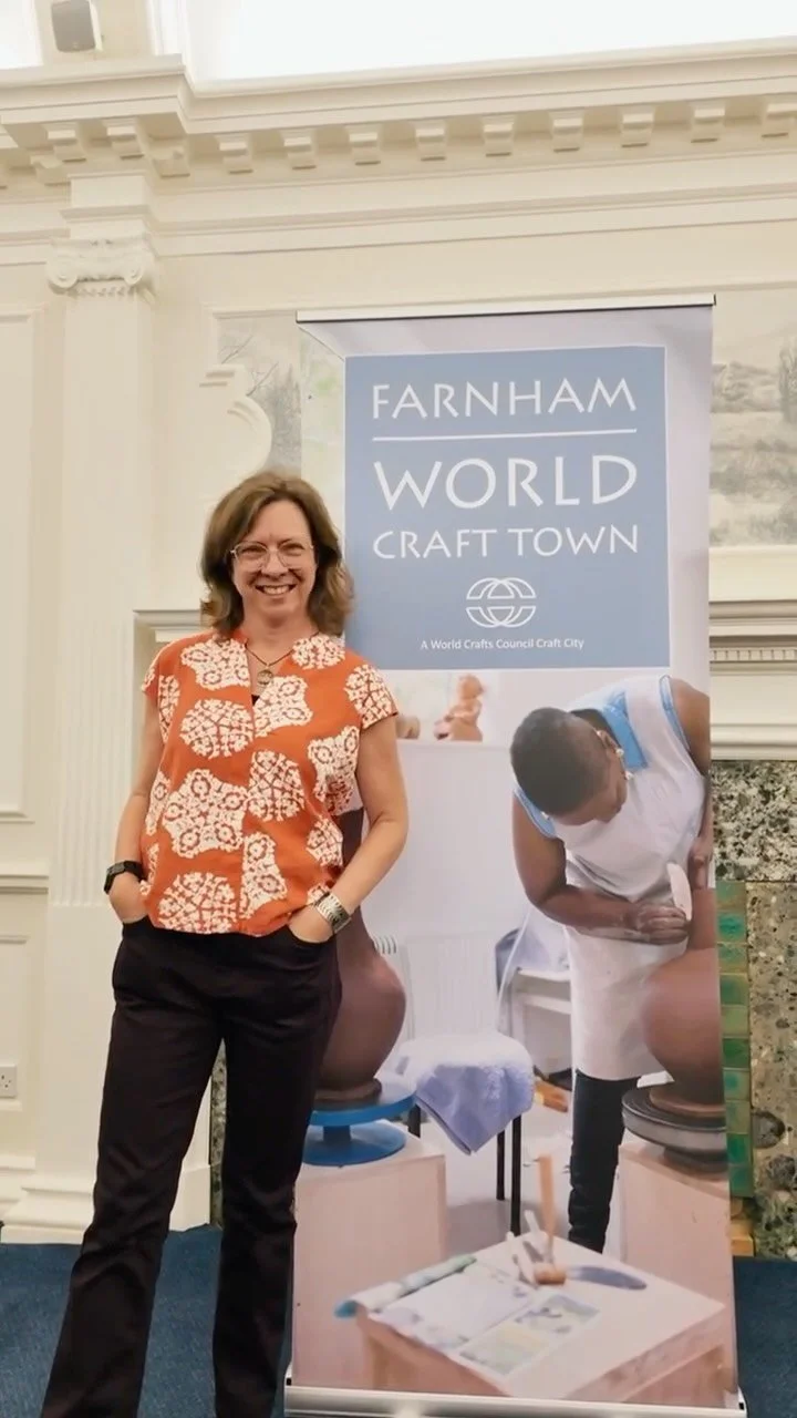 Gobsmacked by the warm welcome by Farnham Craft Town!