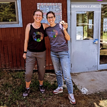 Anne Wolf and Francesca Urchioli at Touchstone Center for Metal Arts