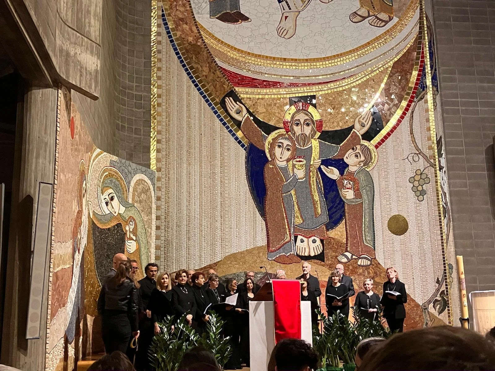Conegliano, Chiesa della Madonna delle Grazie, 3 maggio 2024 (primo concerto con il Coro Polifonico CTG)
