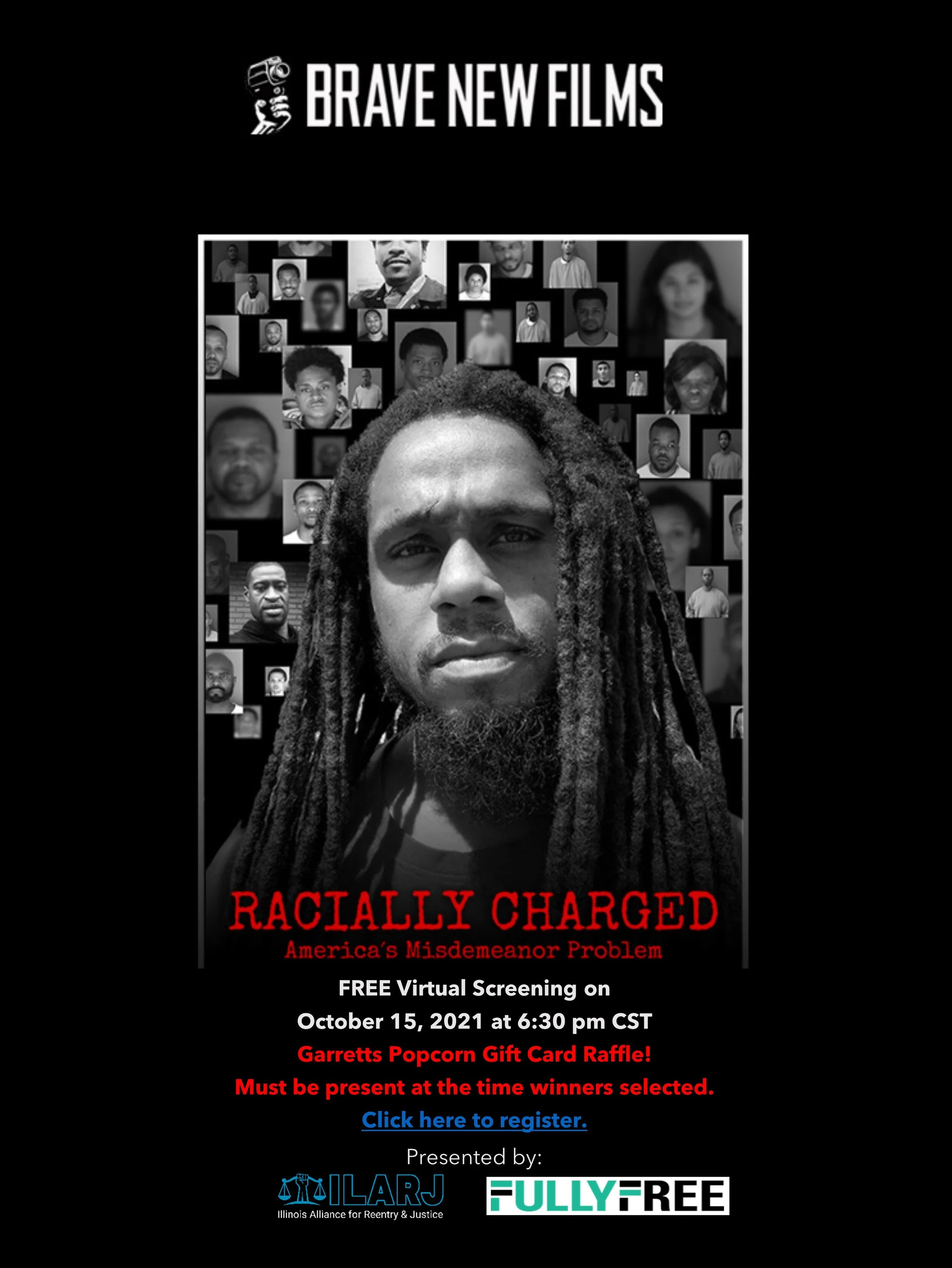 Racially Charged: America's Misdemeanor Problem Free Film Screening
