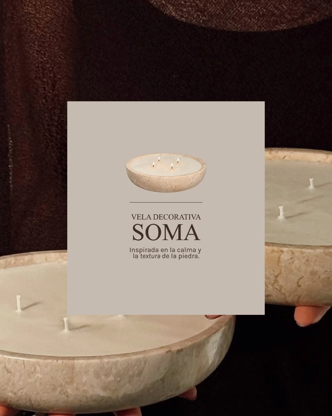 FLU/IRE 1st drop!
Presentamos SOMA, nuestra vela decorativa con aroma, creada para transformar cualquier espacio.

Base de m&aacute;rmol &Oslash;21 cm x 4.5 cm de altura
DM para m&aacute;s informaci&oacute;n o pedidos

-
#homedecor #umbrahstudio #dec