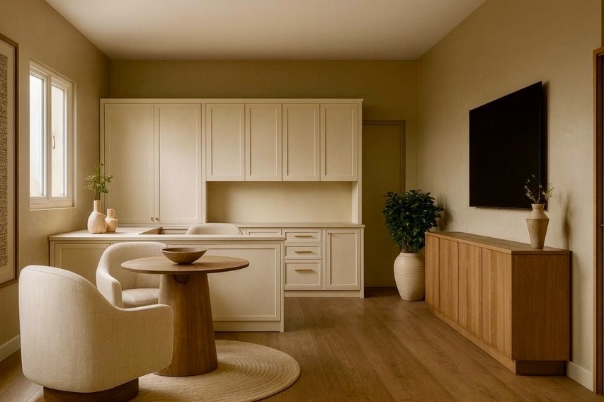 Showroom &amp; office coming soon&hellip; 
🤎 Design and rendering by us

#umbrahstudio #interiordesign #rendering #homedecor