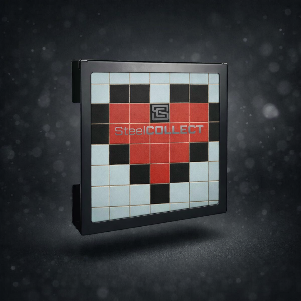 zweiteilige Schallplattenwandhalterung von SteelCollect