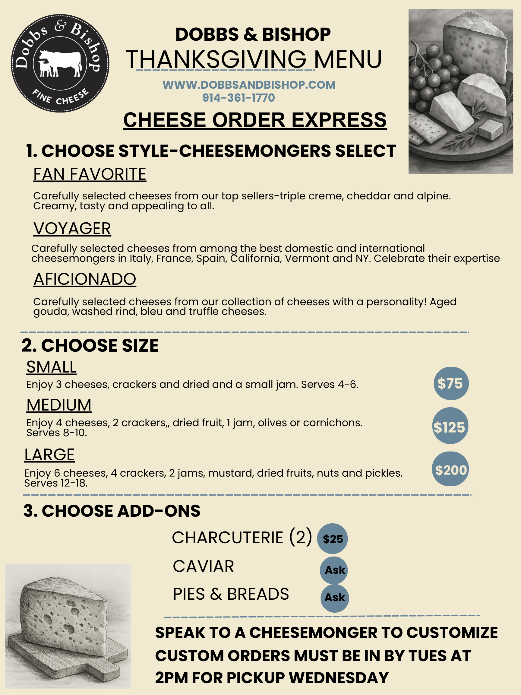 Introducing Our New EXPRESS Cheese Platters: Delicious, Stress-Free Entertaining Made Easy This Thanksgiving