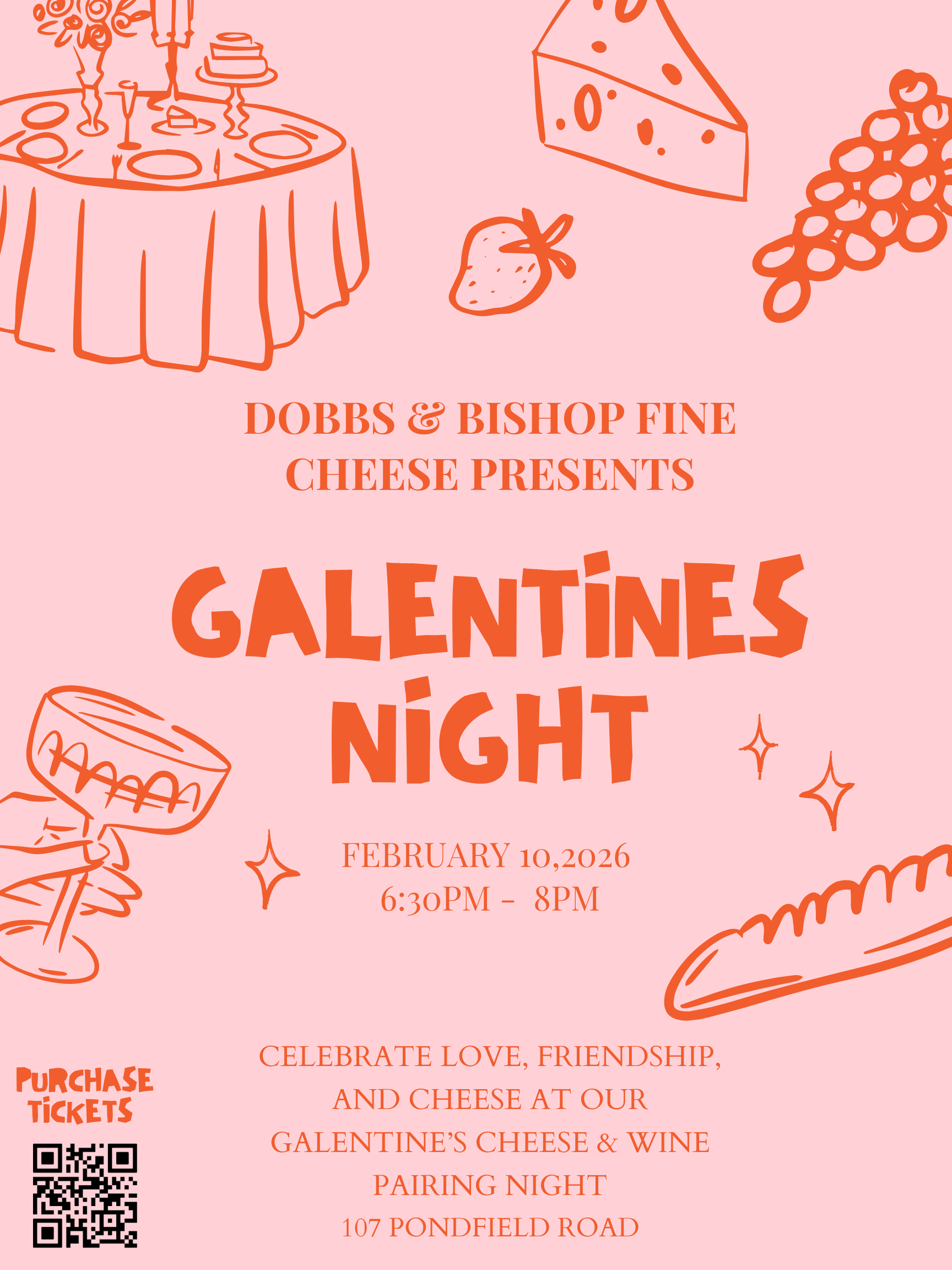 GALENTINES CHEESE &amp; WINE PAIRING EVENT
