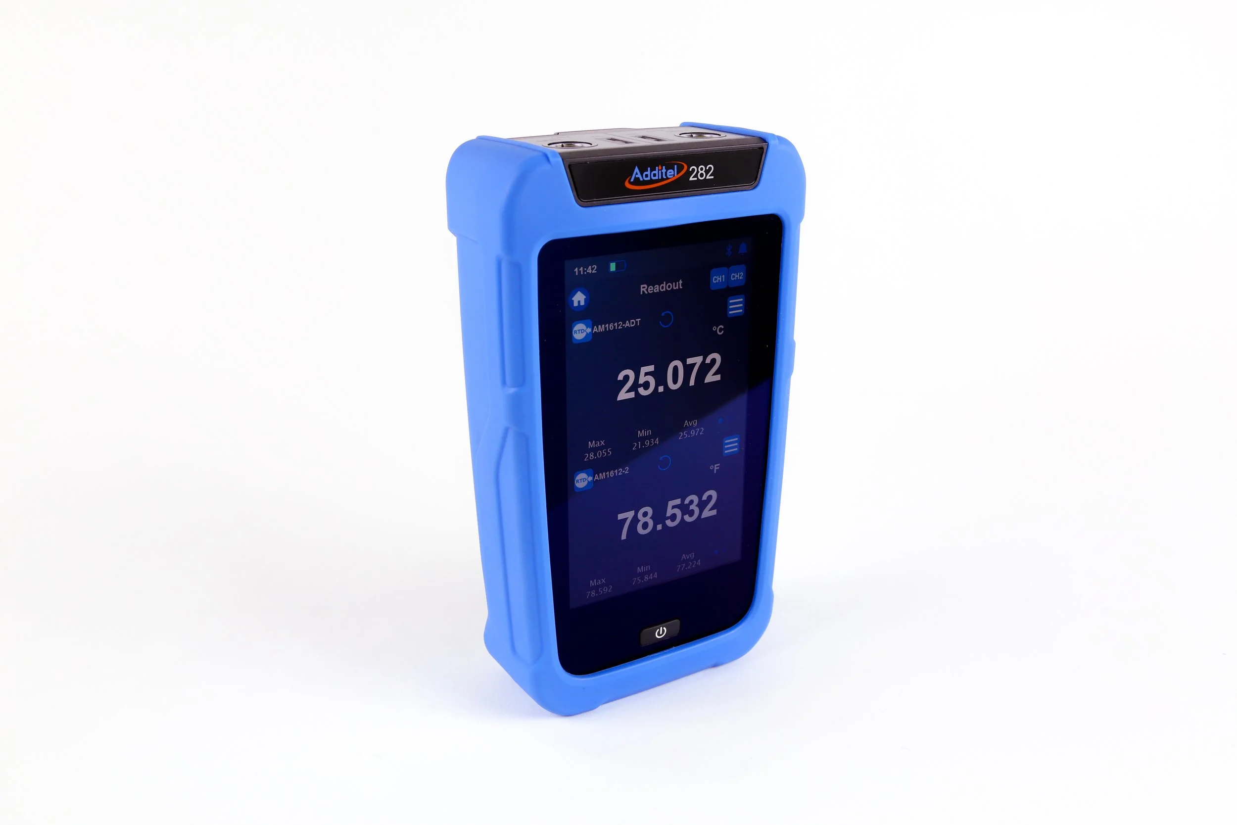 Additel 282 Dual Channel Handheld Reference Thermometer Readout
