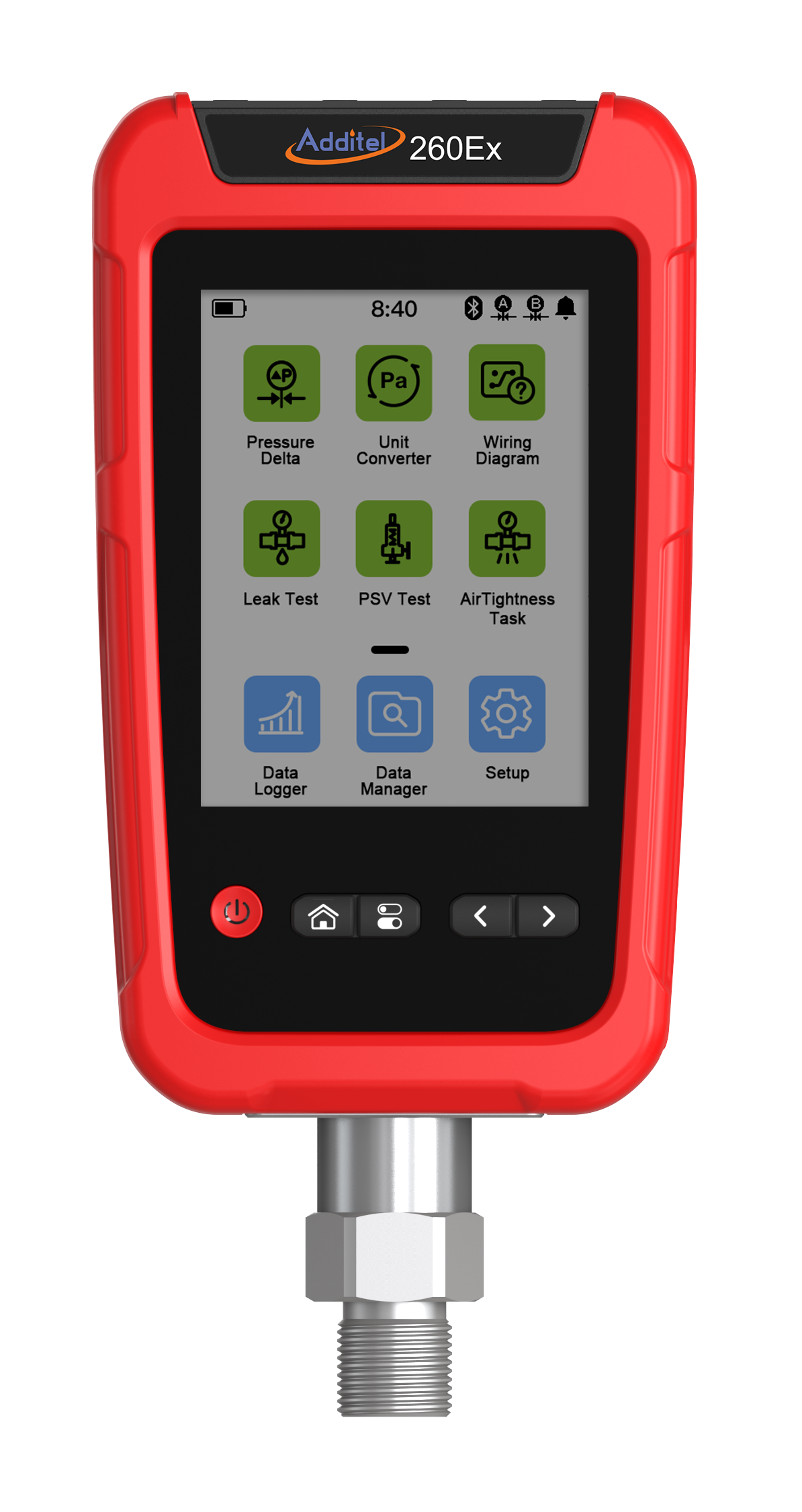Additel 260EX Multichannel Reference Recorder - Gauge Pressure