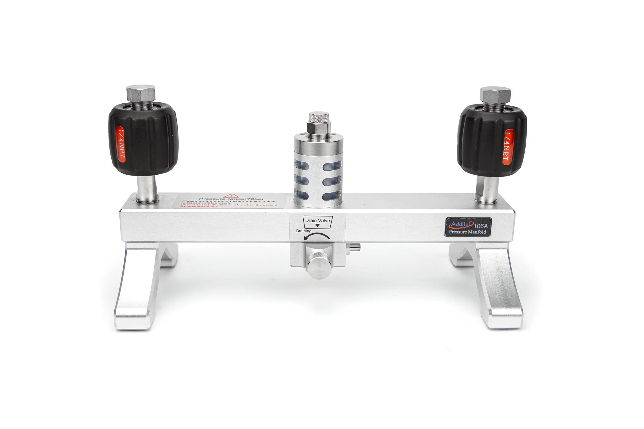 Additel 106A External Pressure Manifold, Front