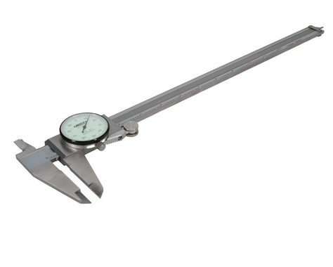 INSIZE DIAL CALIPER 0-12X .001"