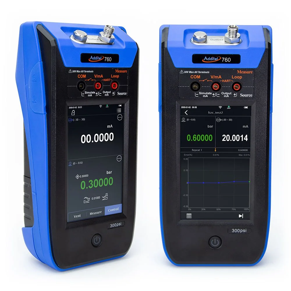 Additel 760A Automatic Handheld Pressure Calibrator - Differential/Gauge (D)