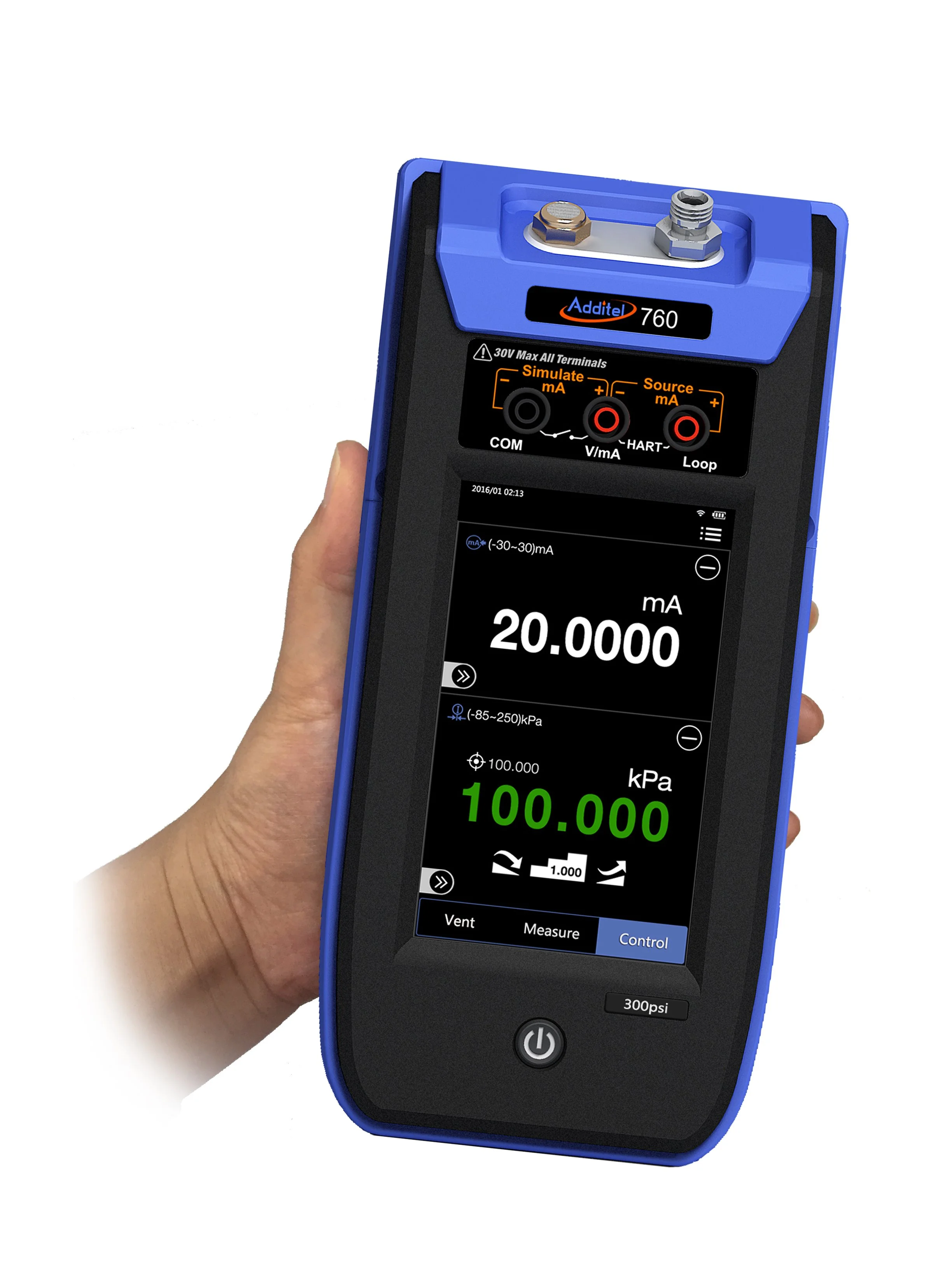 Additel 760S Automatic Handheld Pressure Generator - Gauge/Absolute (MA)