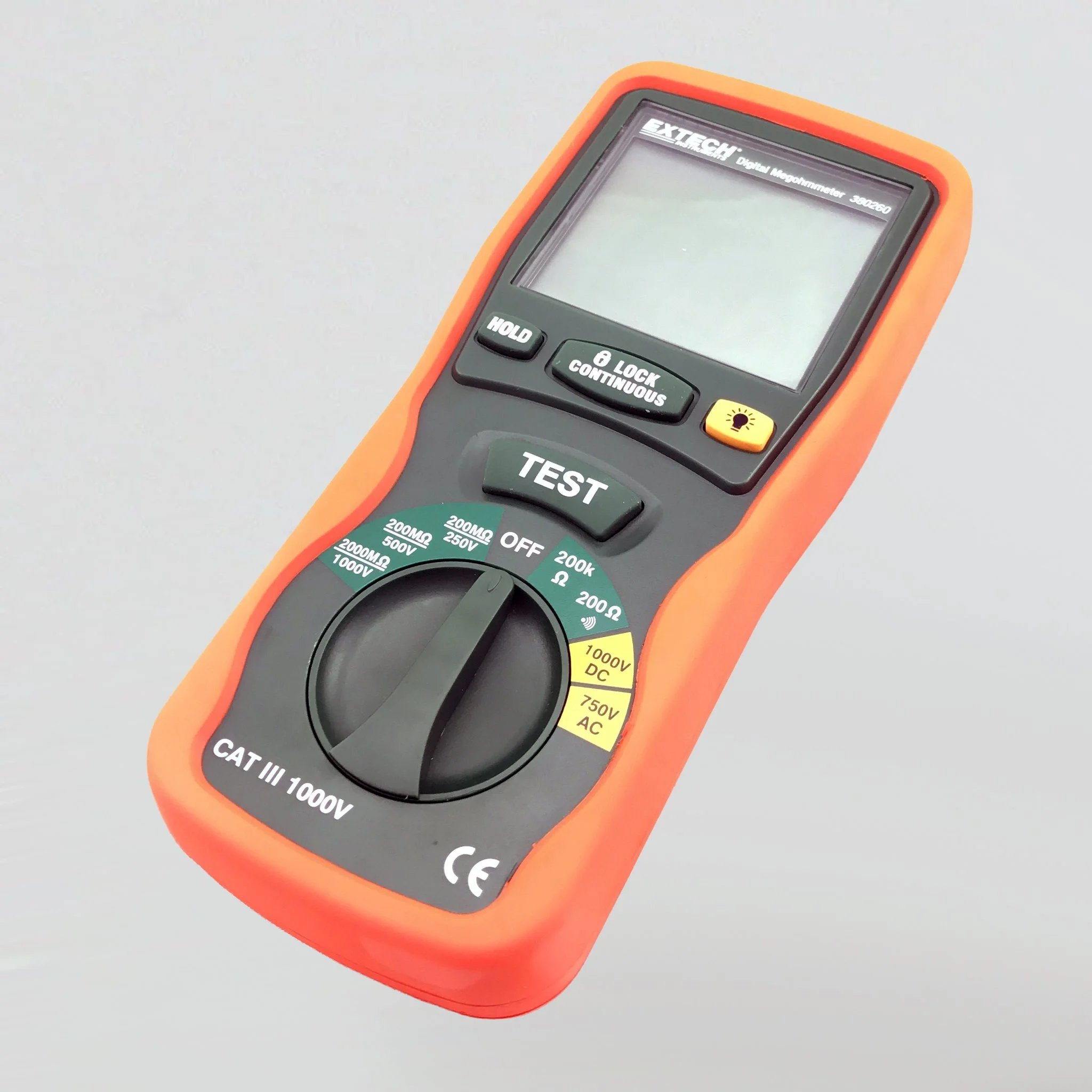 EXTECH AUTORANGING DIGITAL MEGOHMMETER