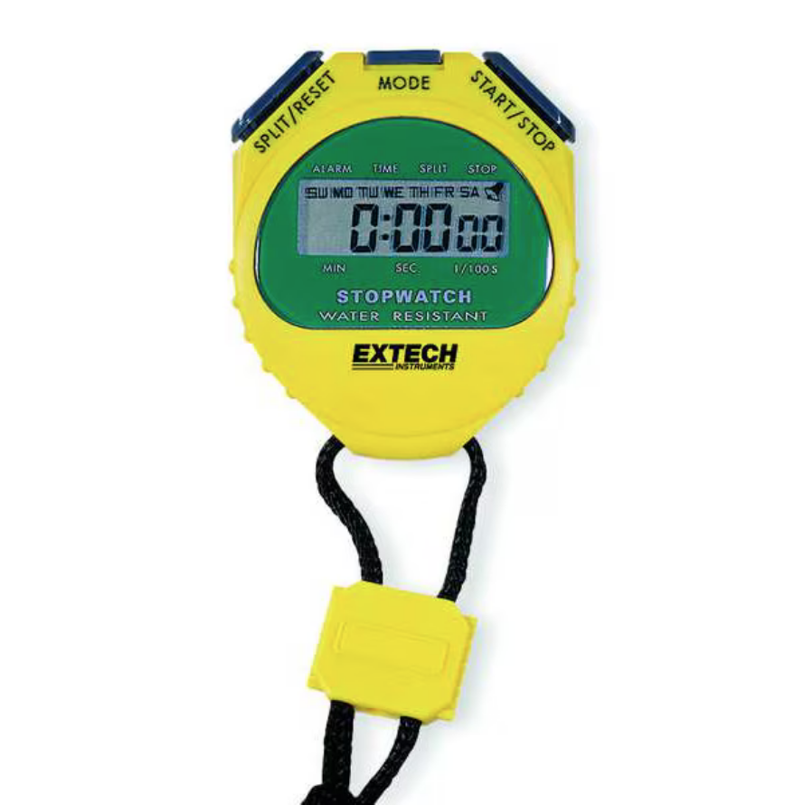 EXTECH WATER RESISTANT STOPWATCH