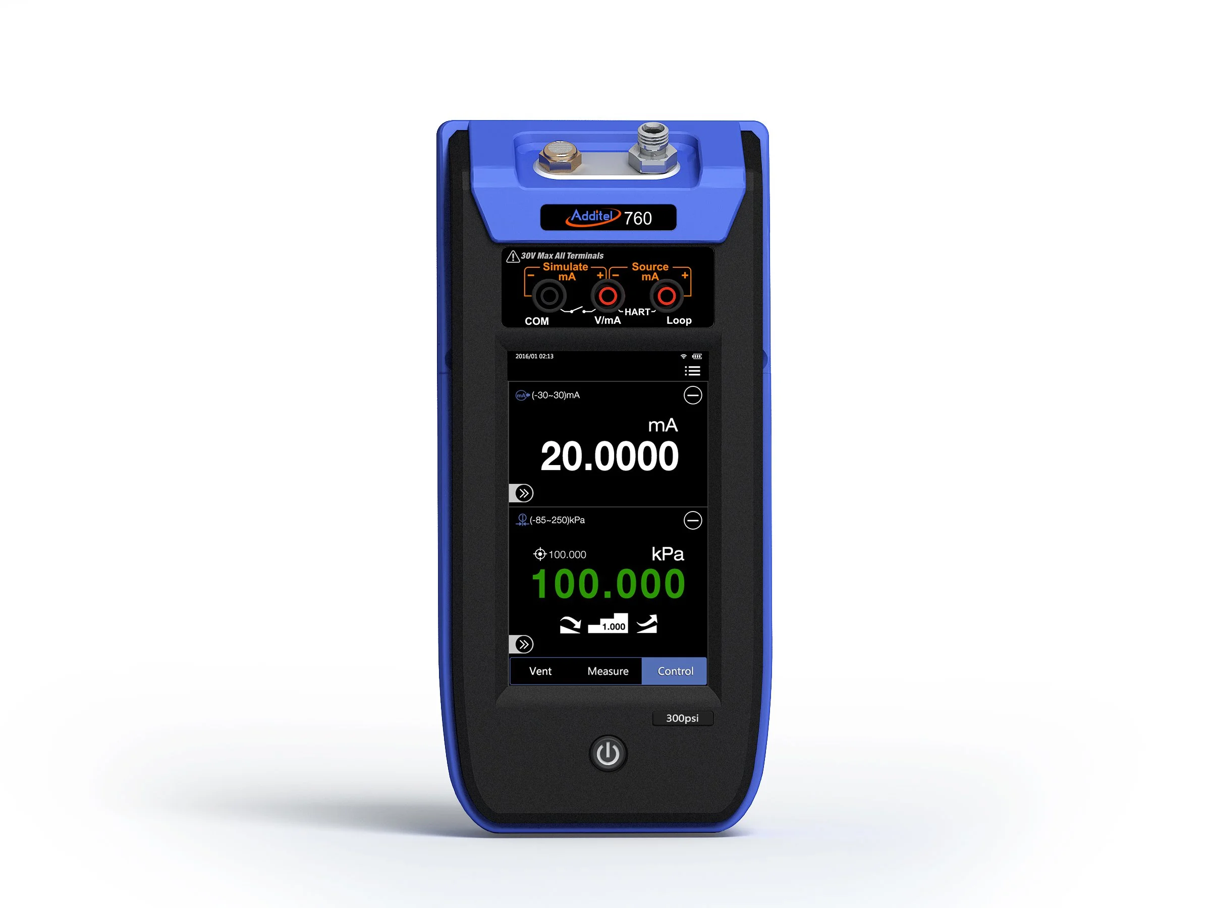 Additel 760A Automatic Handheld Pressure Calibrator - Low Pressure (LLP)