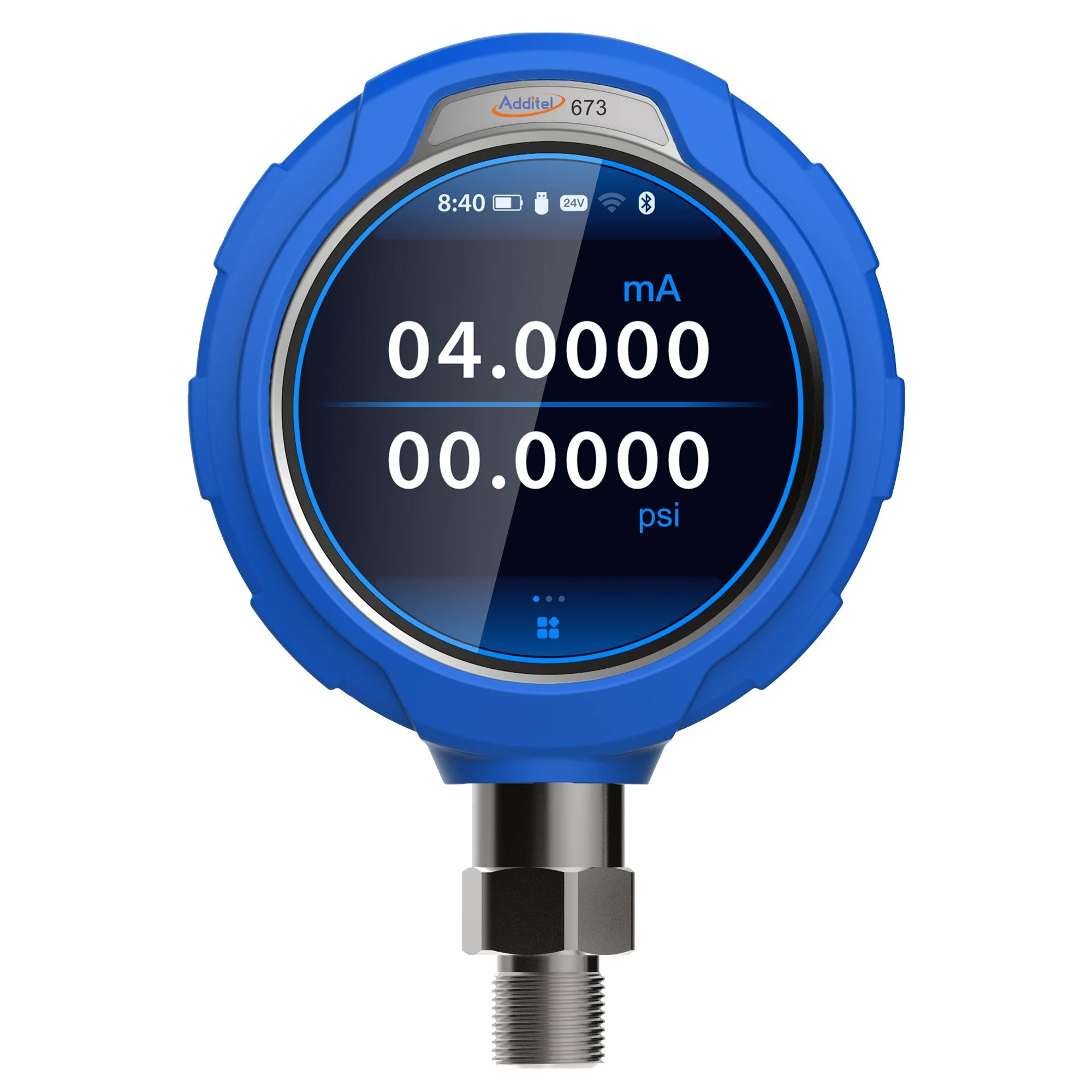 Additel 673 Advanced Digital Pressure Calibrator - -15 to 1000 psi