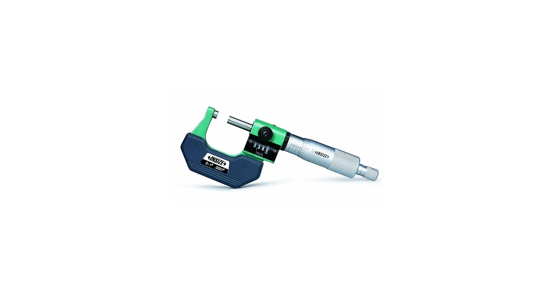INSIZE OUTSIDE MICROMETER WITH COUNTER 0-1X .0001"