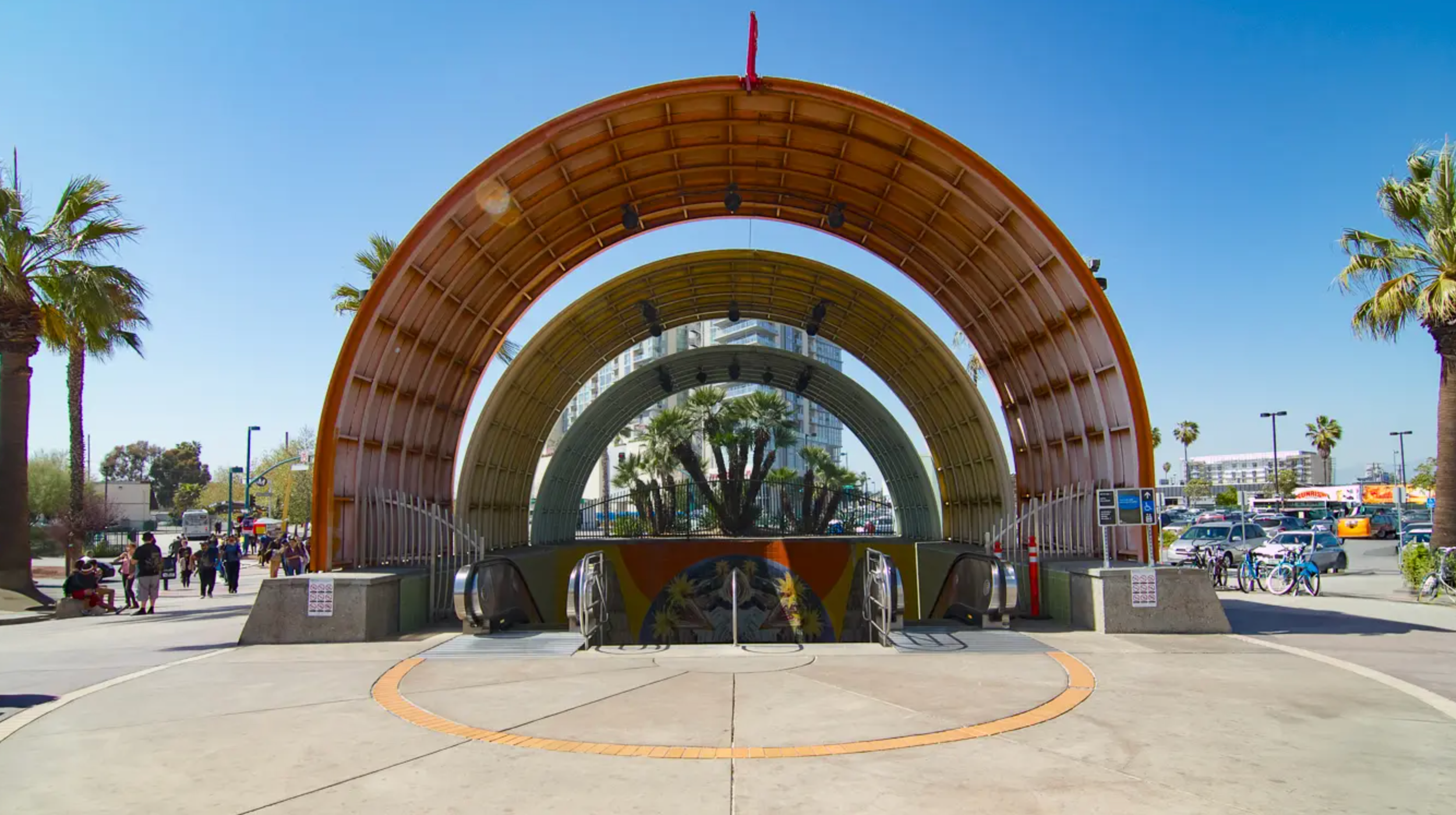 Pop-Up at North Hollywood Metro Station