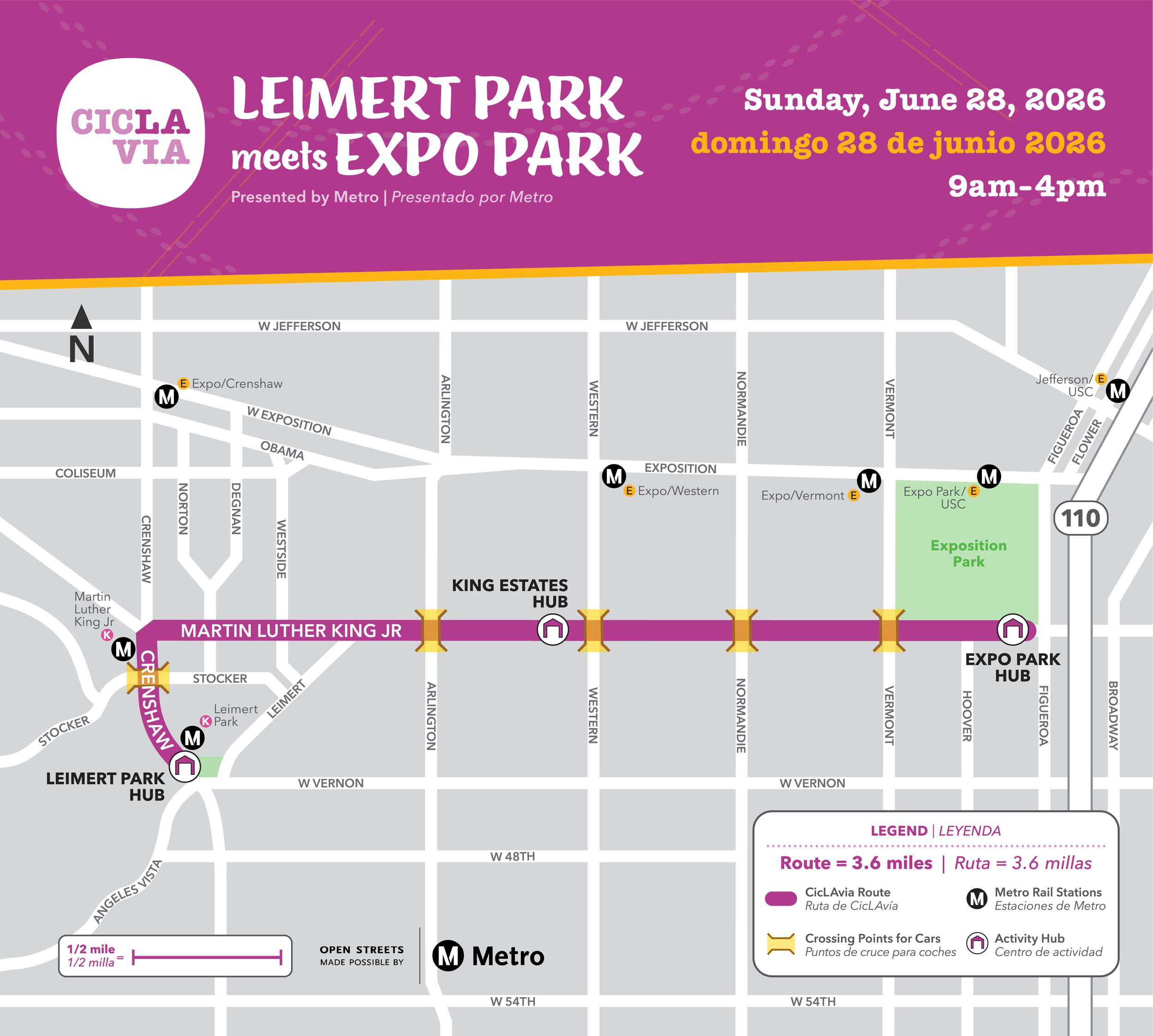 CicLAvia – Leimert Park Meets Expo Park