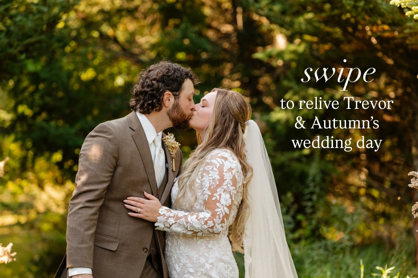 Reflecting back on one of my most recent weddings! ✨

Trevor and Autumn were an absolute joy to work with. I had the privilege of photographing both their engagement session and their wedding day, which made documenting their love story even more mea