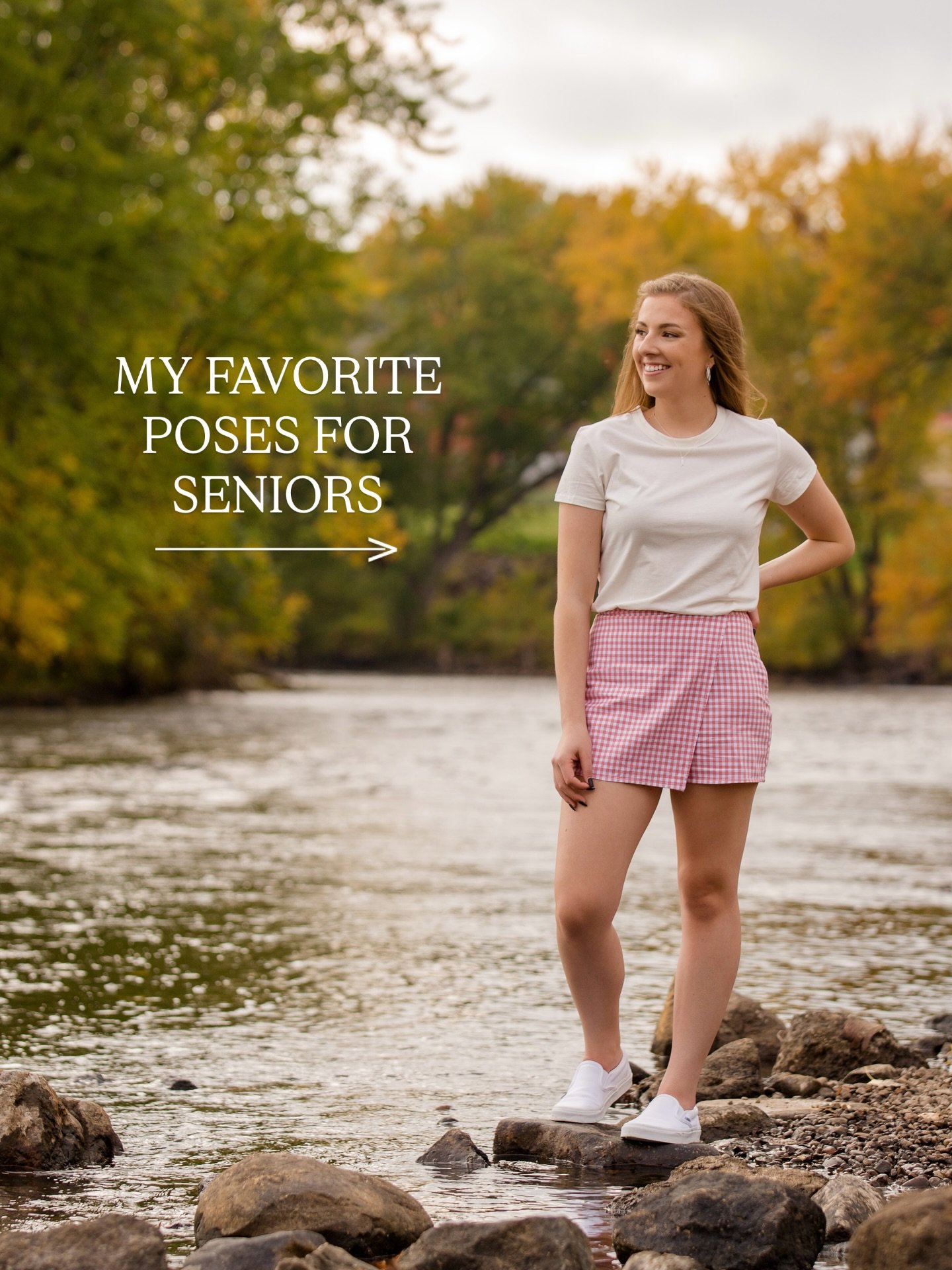 My FAVORITE poses for high school seniors! 🎓👇🏻

When it comes to high school senior photos, the best poses are the ones that feel natural, confident, and true to you. These are a few of my go-to senior portrait poses that create timeless images wh