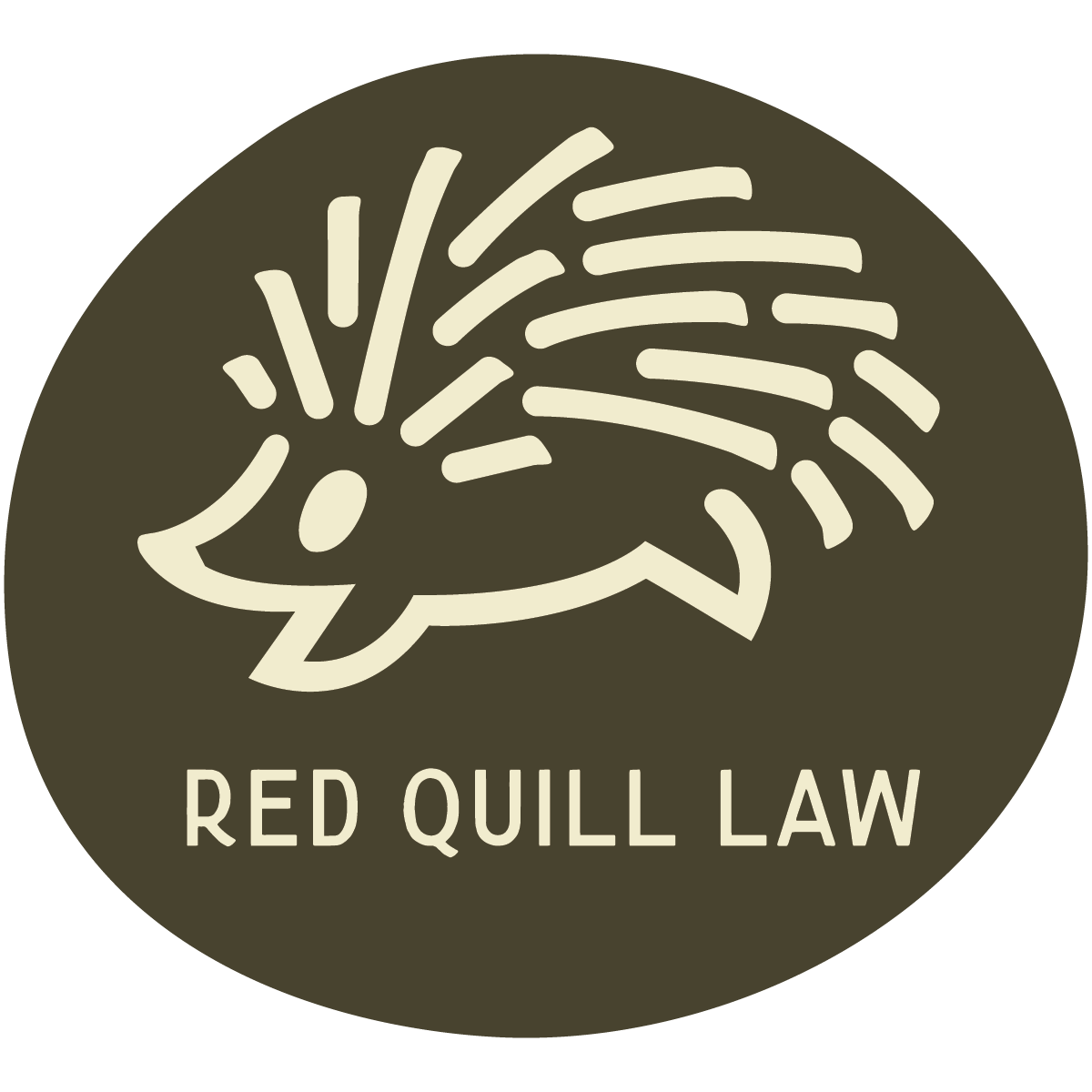 RedQuillLaw_Hedgehog_Logo_Taupe_Circle.png